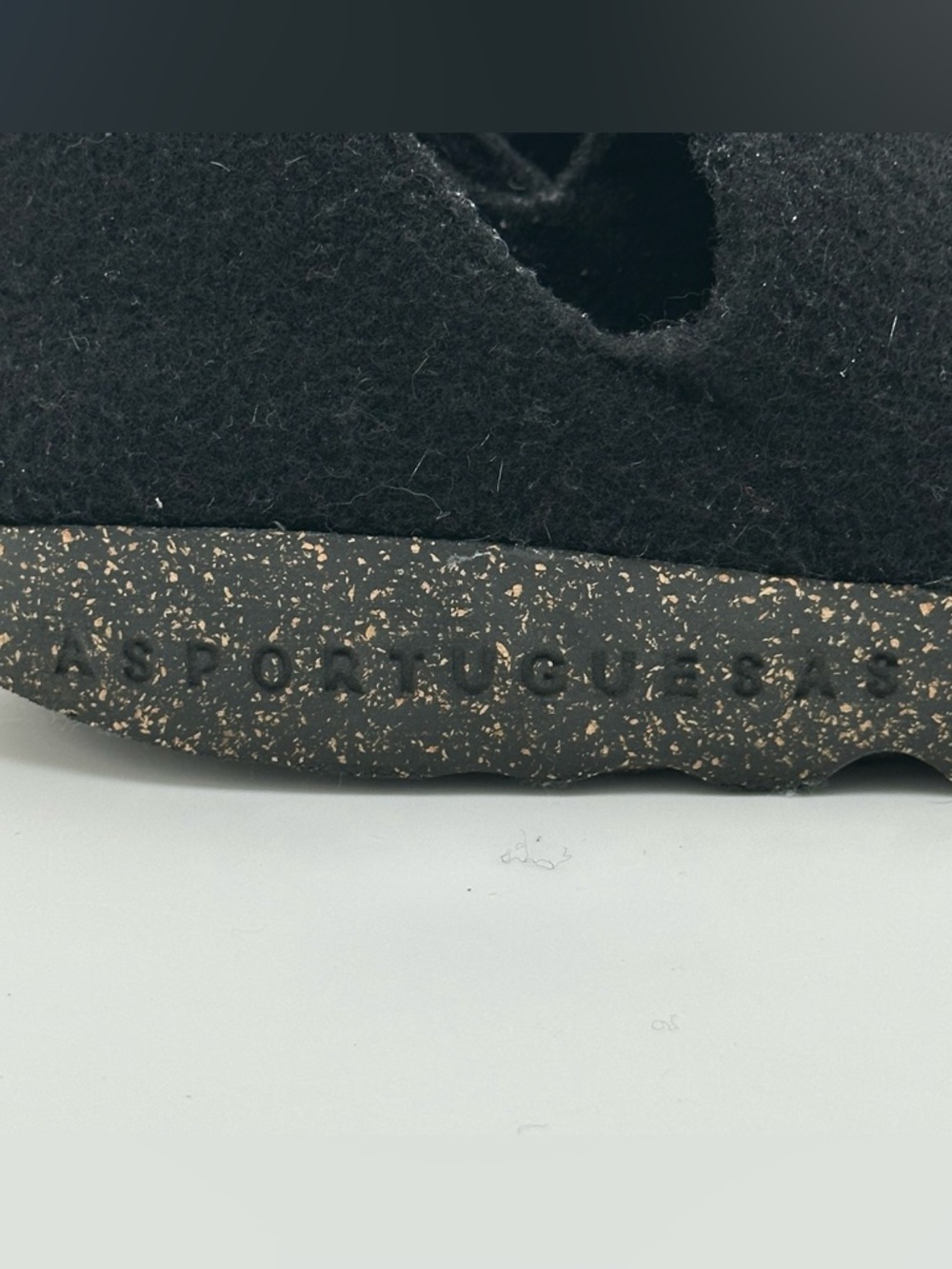 ASPORTYGUESAS Fly LondonPortugal Egofriendly Footwear Black Wool Felt Sz 39 city - Picture 5 of 12